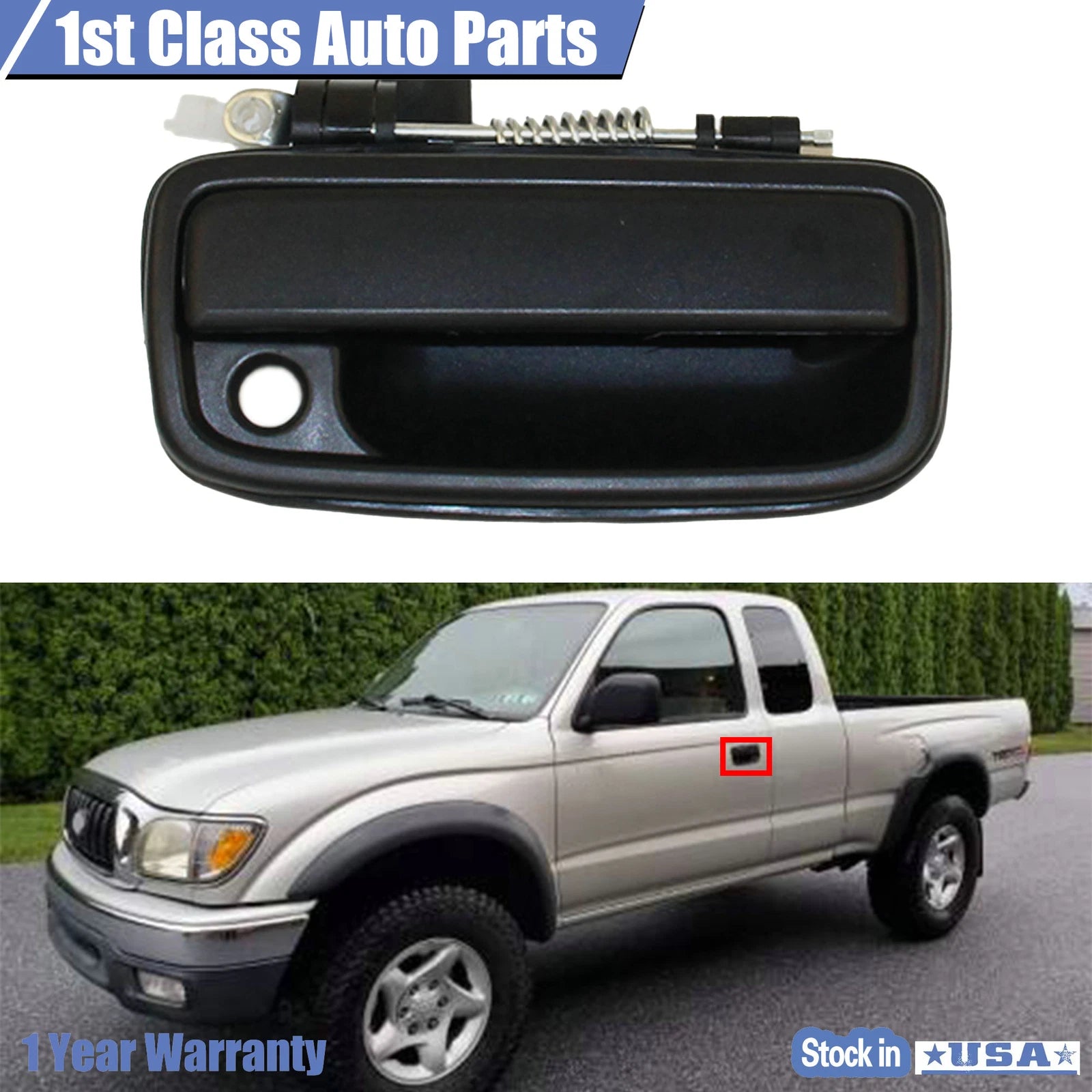 Outer Exterior Door Handle for Toyota Tacoma (1995–2004) 69210-35020