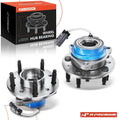 2X Front Wheel Hub & Bearing Assembly with ABS Sensor for Chevy Malibu (2013–2015)
