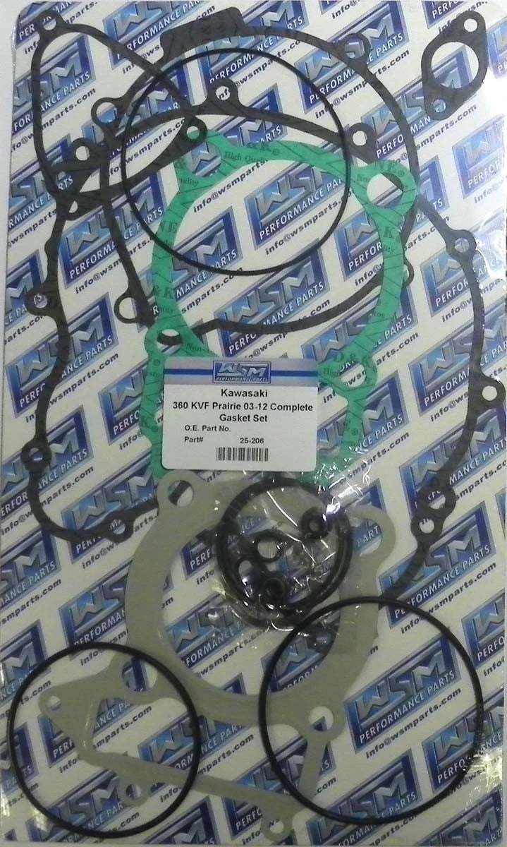 Complete Gasket Set 25-206 for Kawasaki Prairie 360 4x4 (2003–2012)
