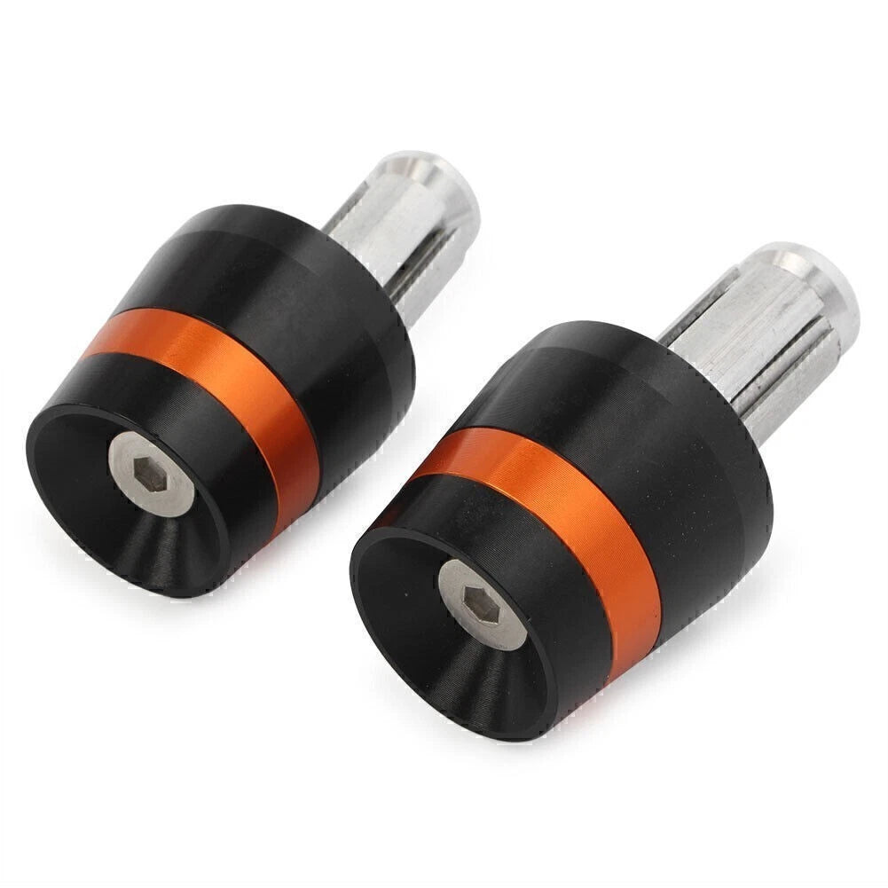 26mm Handlebar Grips End Plugs for Harley BMW Ducati Honda (Fits )