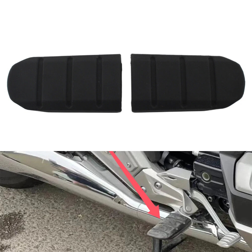 1 Pair Footrest Pedals Pad for Honda Goldwing GL1800 (2018–2024)