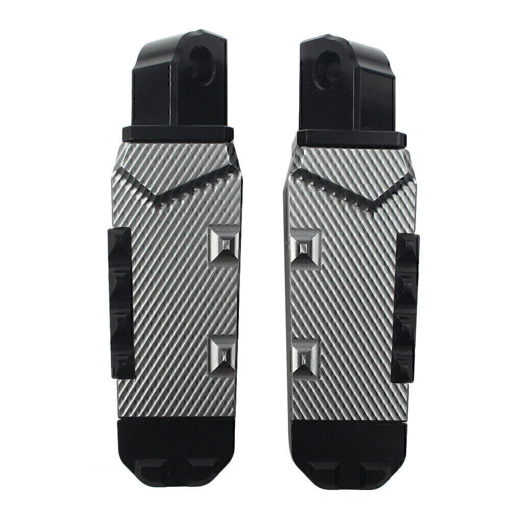 Rear Footrests Grey Pegs for Suzuki GSXR600/750/1300 Hayabusa (2001-2023)