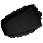 Console Armrest Cover for Jeep Liberty (2008–2013) Carbon Fiber Beige Stitch