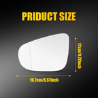 Driver Side Mirror Glass for Volkswagen Golf GTI (2010–2014)