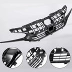 Upper Lower Grill Set with Molding Fog Lights for Honda Civic (2022–2023)