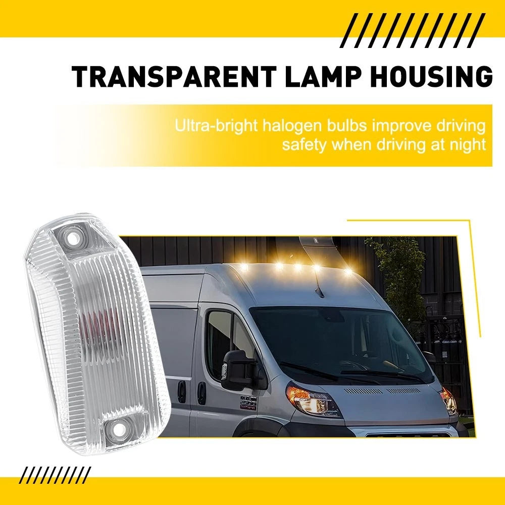 LED Wireless Cab Roof Lights for Dodge ProMaster 1500 2500 3500 (2014–2023)