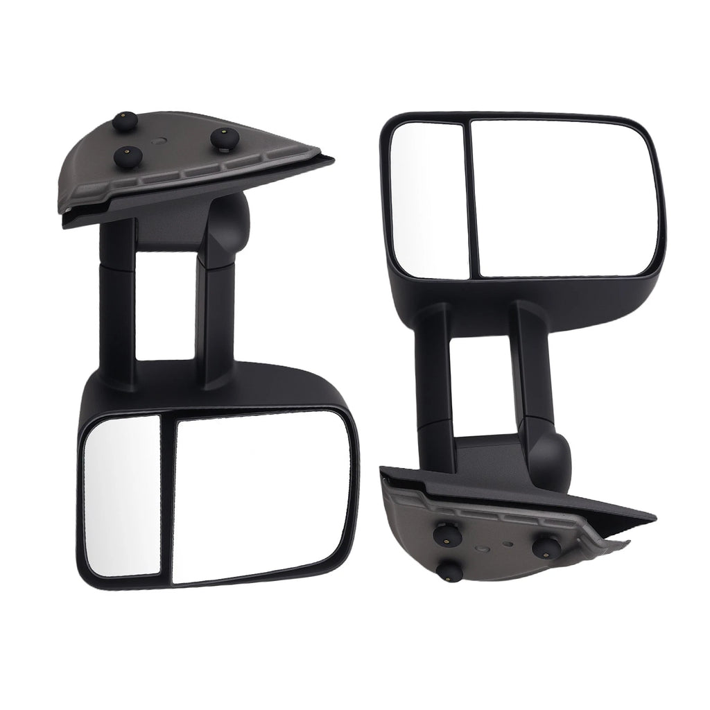 Side Mirror for GMC Sierra 2500 HD (2007–2014) Manual Fold Plastic