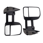 Side Mirror for GMC Sierra 2500 HD (2007–2014) Manual Fold Plastic
