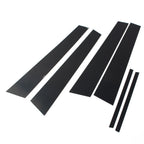 6X Bright Black Pillar Posts Door Window Trim for Dodge Charger (2011–2021)