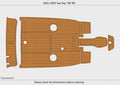 EVA Pads for Sea Ray 182 BR (2002) - Swim Platform Cockpit Flooring Mat