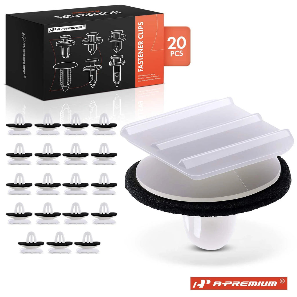 20Pcs Nylon Door Mirror Cover Clips for Honda 