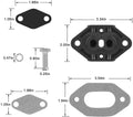 Trim Tilt Line Manifold Cylinder Assembly Kit for Alpha Bravo (1986–1996)