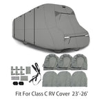 Waterproof Anti-UV RV Cover for Class C Motorhome (2023–2026)