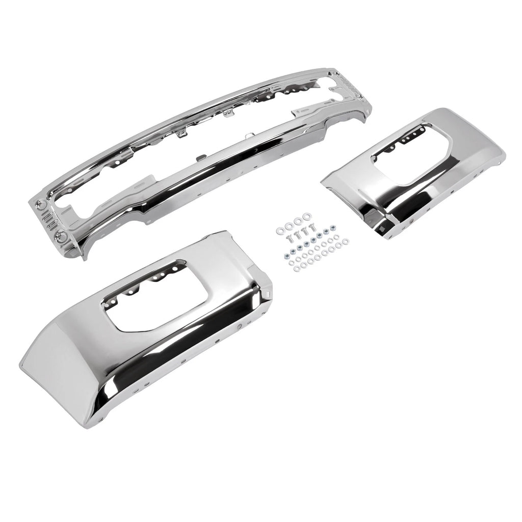Front Bumper Face Bar for Ford F-150 (2015-2017) Chrome