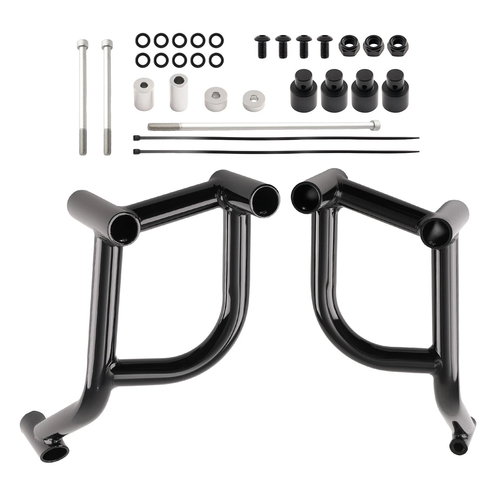 Engine Guard Crash Bar with Mounting Kit for Kawasaki Ninja 650 (2017–2024)