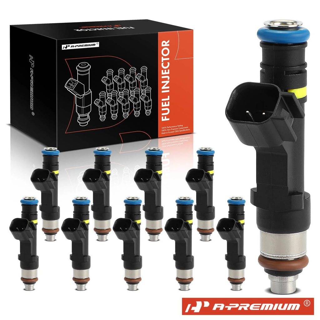 10x Fuel Injector for Ford F-450 F-550 F-750 Super Duty (2016–2019)
