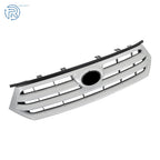 Front Grille for Toyota Highlander (2011-2013) Black Silver