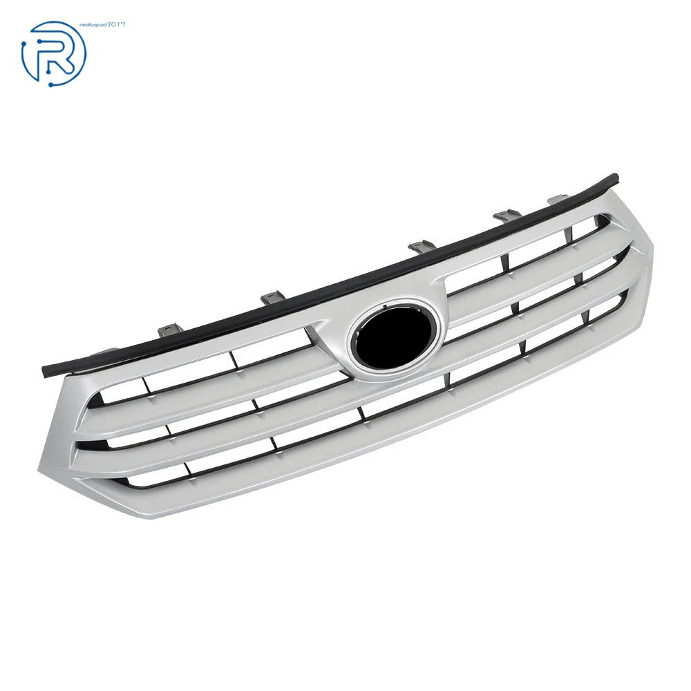 Front Grille for Toyota Highlander (2011-2013) Black Silver