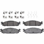 2X Brake Disc and Pad Kit for Ford Taurus
