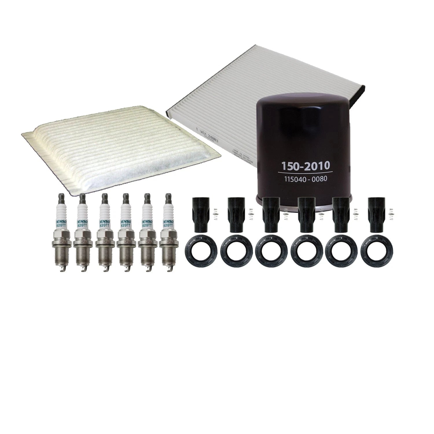Tune Up Kit with 6 NGK Spark Plugs & Boots for Camry ES330 Sienna Solara (2002–2006)