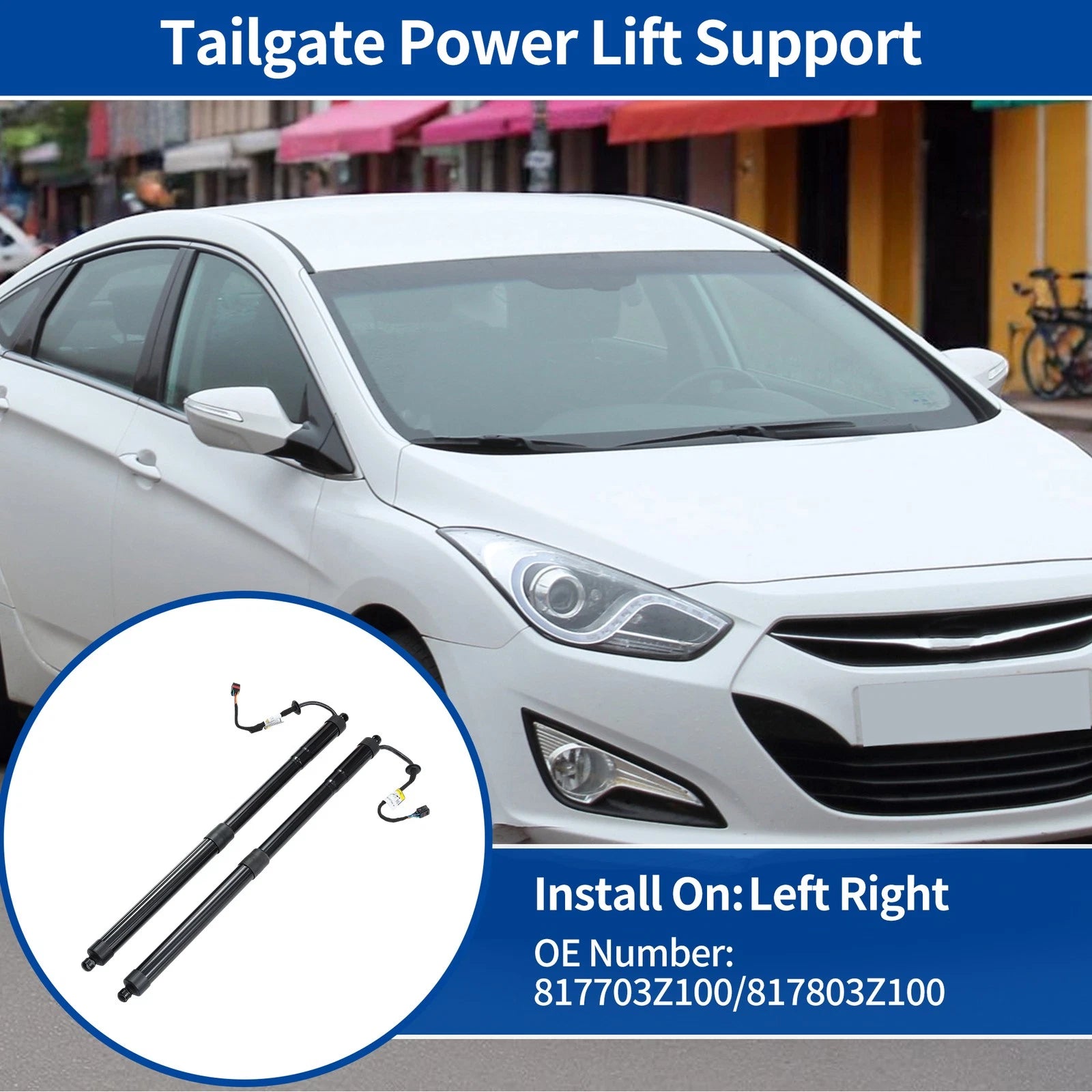 Set of 2 Tailgate Power Lift Supports for Hyundai i40 (2008–2025) No. 817703Z100