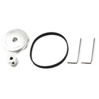 20 Teeth Gear 2GT Pitch 2mm & 60 Teeth Closed-loop Belt for 3D Printer