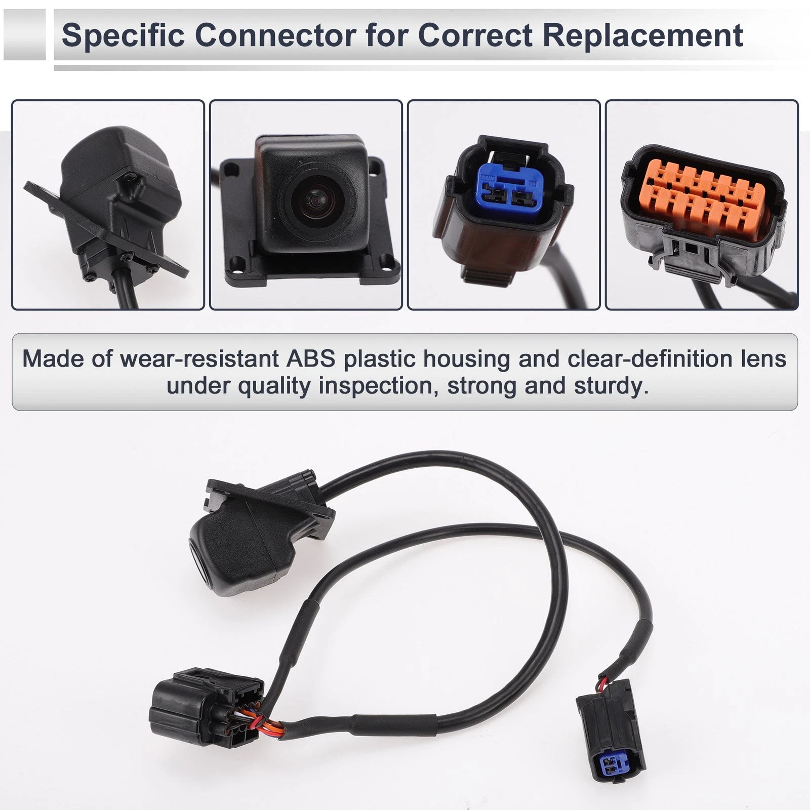 Rear View Camera for Hyundai Sonata (2015–2017) 120-180 Degree