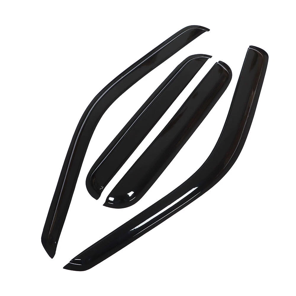 Window Visors Rain Guards for Ford F450 Super Duty Crew Cab (1999-2016)