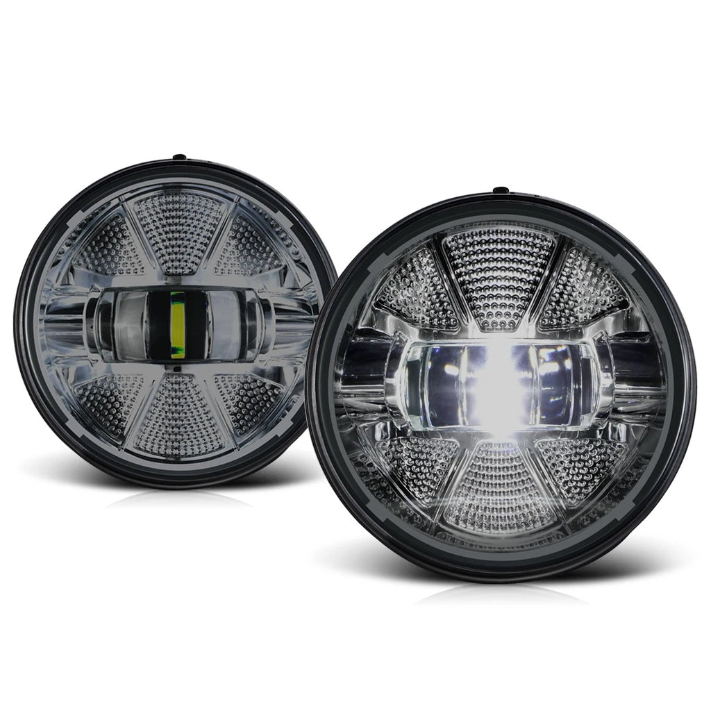 Full LED Projector Fog Lights for GMC Sierra 1500-3500 HD (2007–2014)