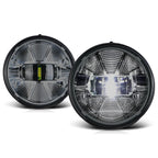 Full LED Projector Fog Lights for GMC Sierra 1500-3500 HD (2007–2014)