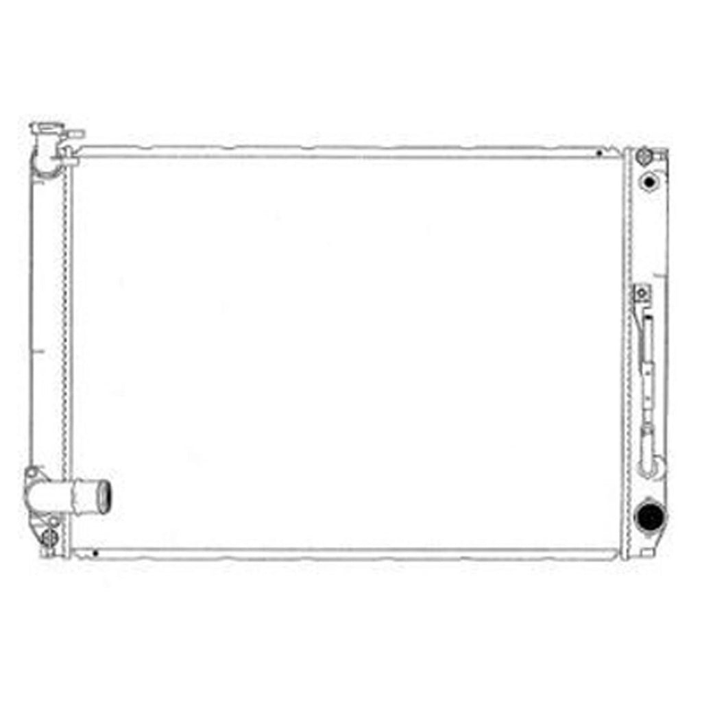 Replacement Plastic/Aluminum Radiator (See compatibility Chart)