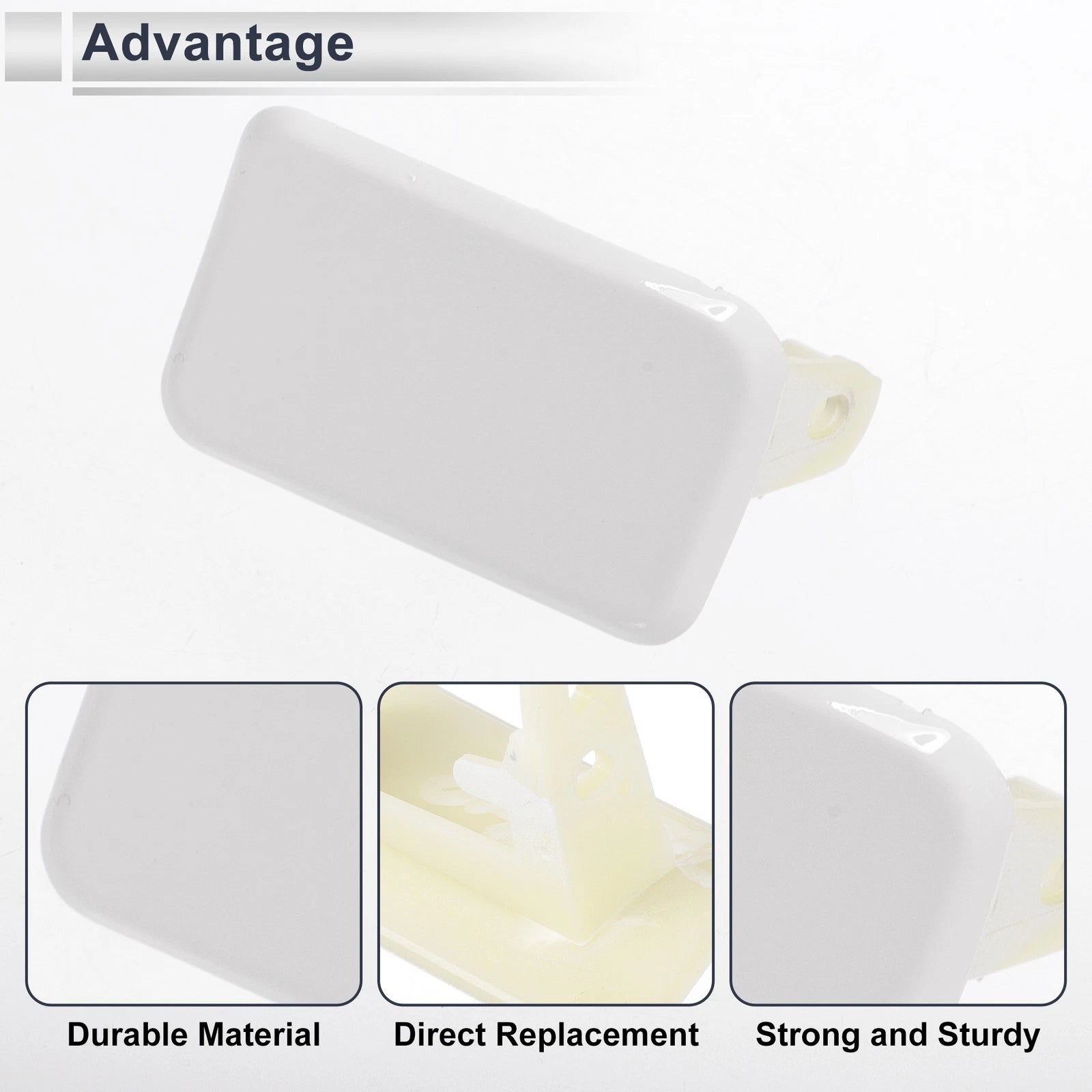 Front Left Headlight Washer Nozzle Cover Cap for BMW X3 (2011–2017)