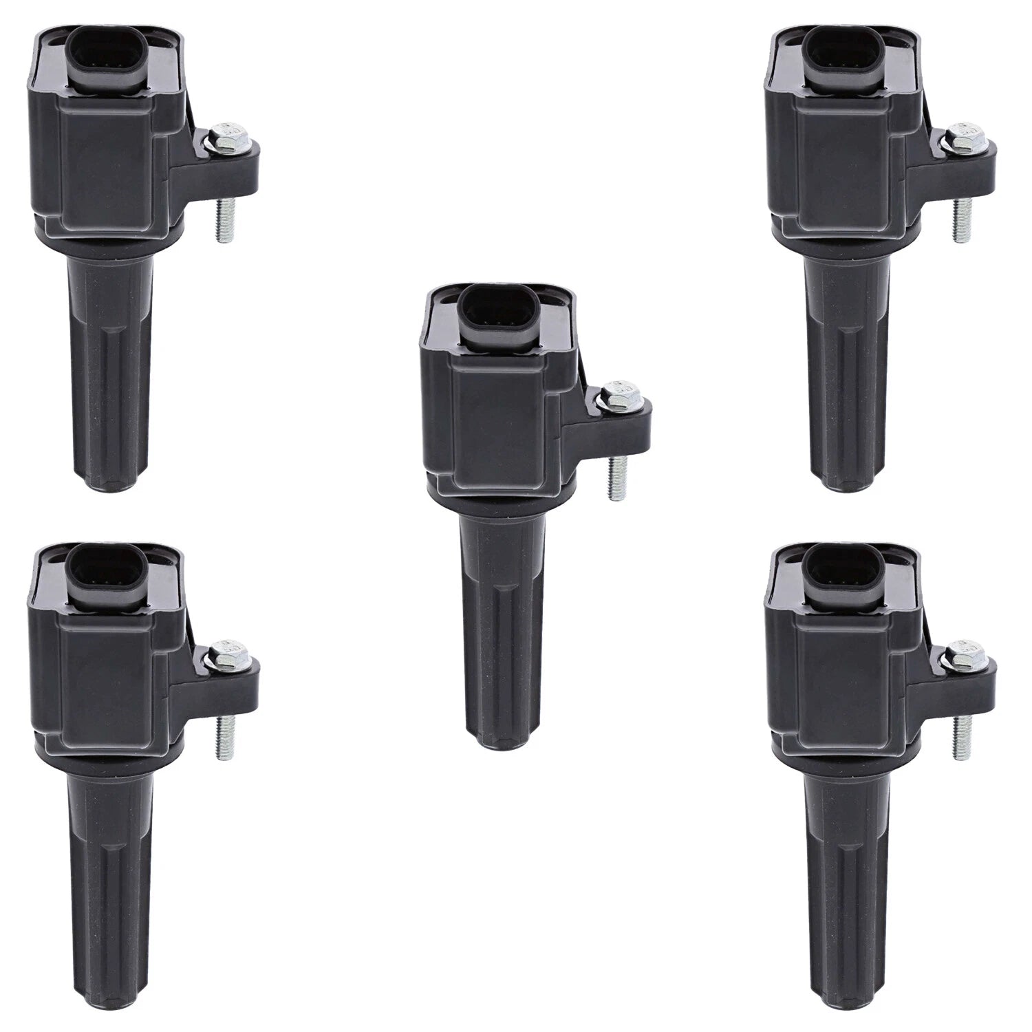 Set of 5 Denso COP Ignition Coils for Colorado Canyon H3 H3T i-370 (2004–2012)