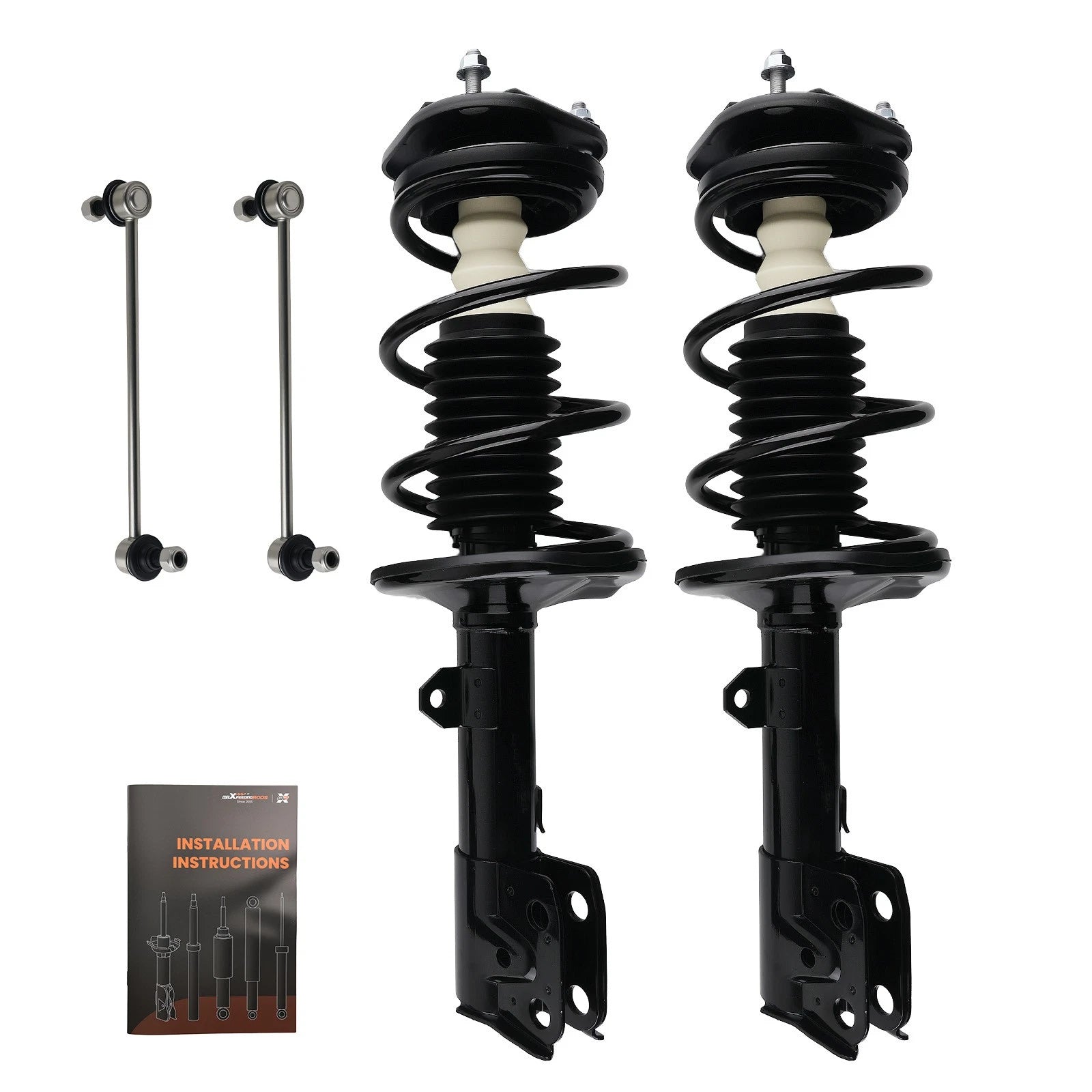 Front Struts & Sway Bar End Links for Toyota Corolla Matrix (2009–2013)