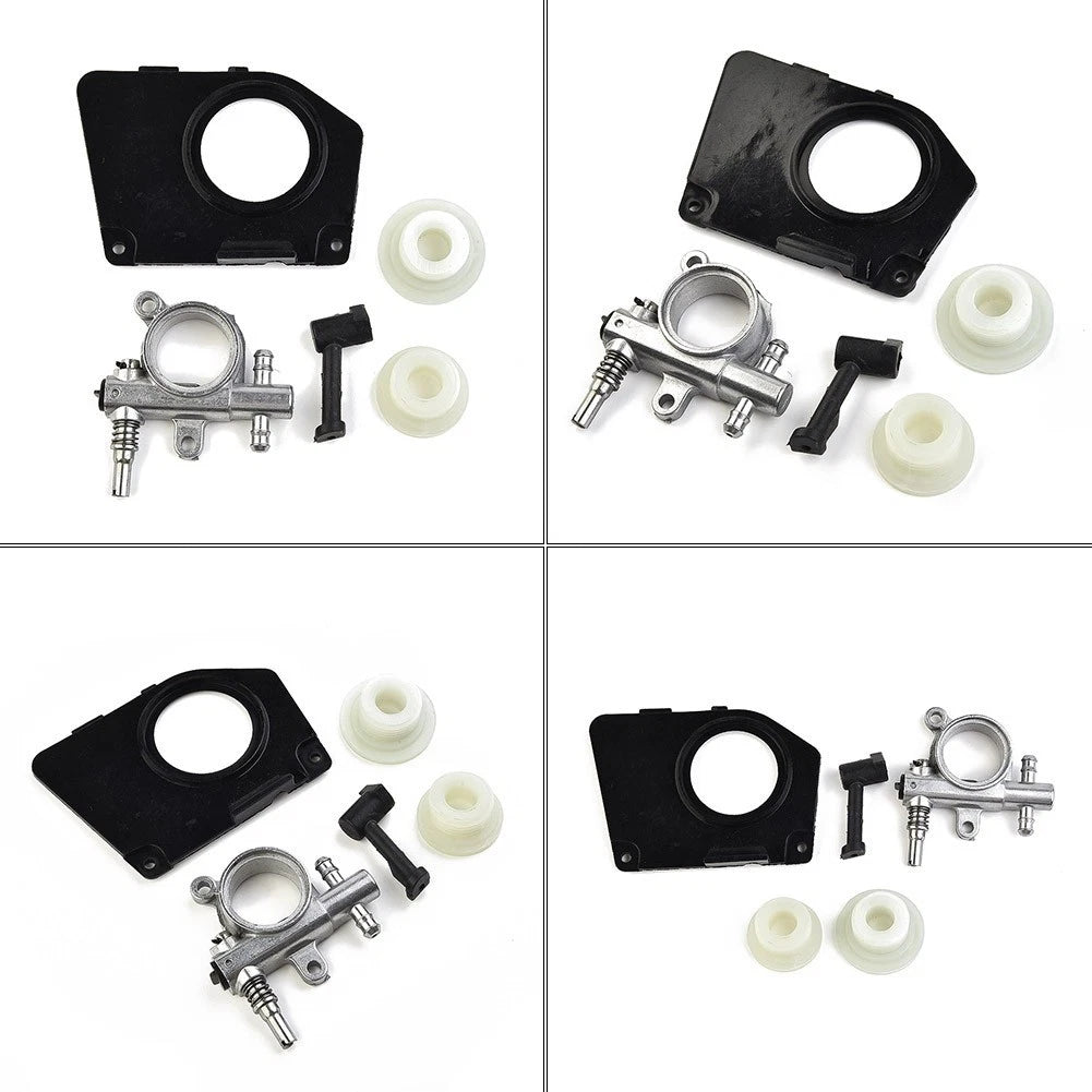 Set of 5 Oil Pumps with Gear Worm & Injection Nozzle for 25CC 2500