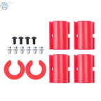 Set of 2 Black Front Lower A-Arms for Polaris RZR XP 1000/4 (2014–2023)