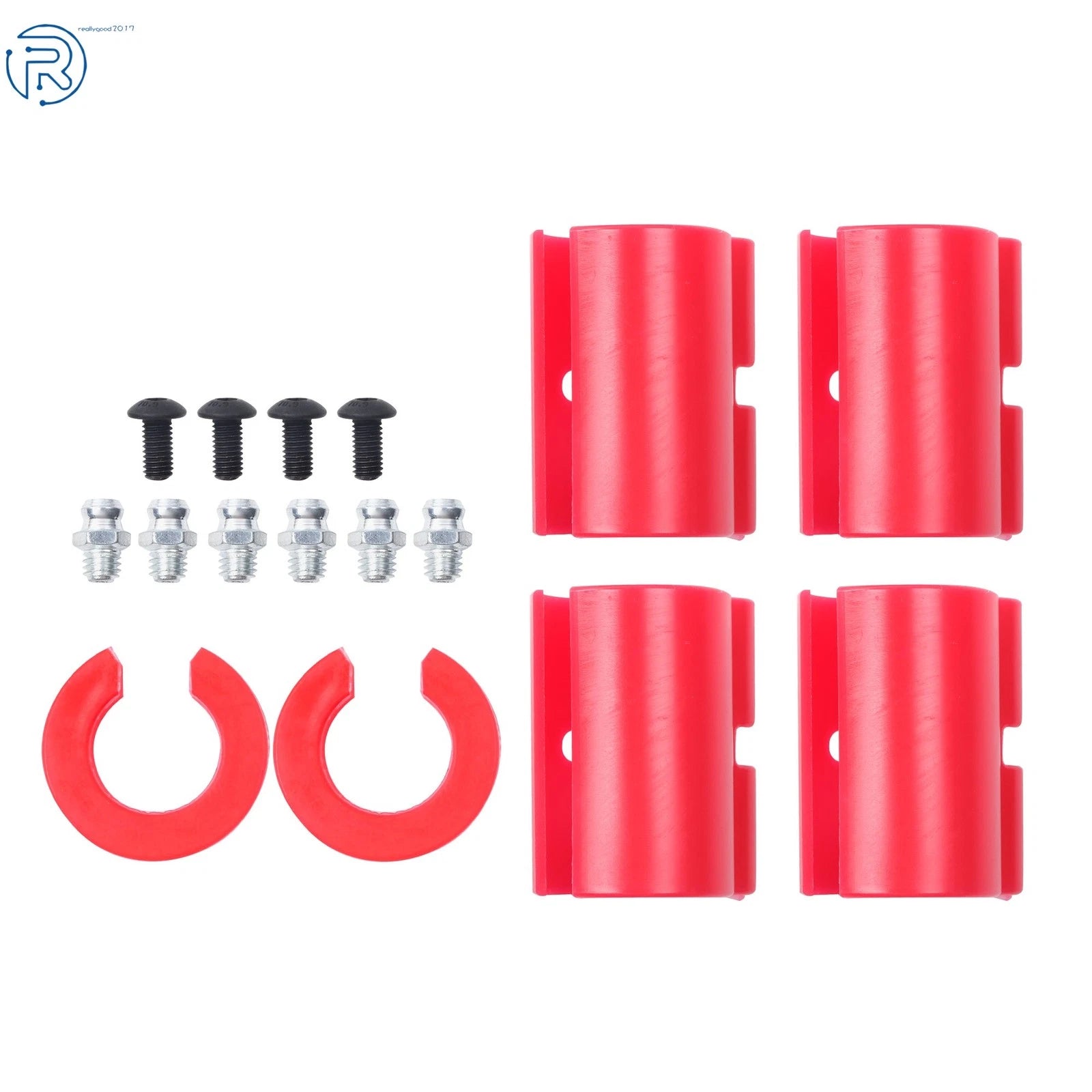 Set of 2 Black Front Lower A-Arms for Polaris RZR XP 1000/4 (2014–2023)