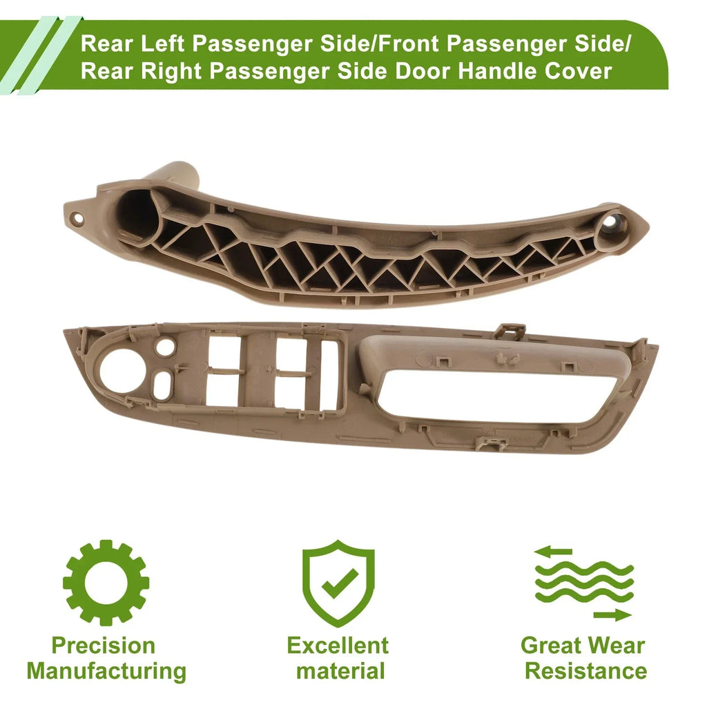 Door Panel Handle Pull Trim Cover for BMW X5 E70 Beige (2007-2013)