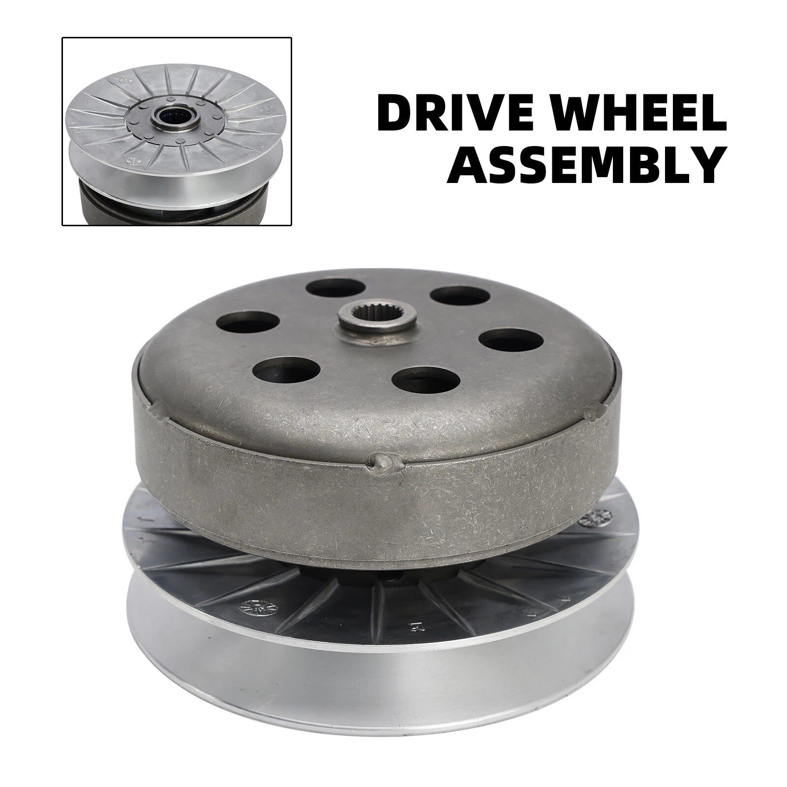 Front Clutch Variator Pulley Set for TGB Blade Target T9 (Ag-923507, 923508)