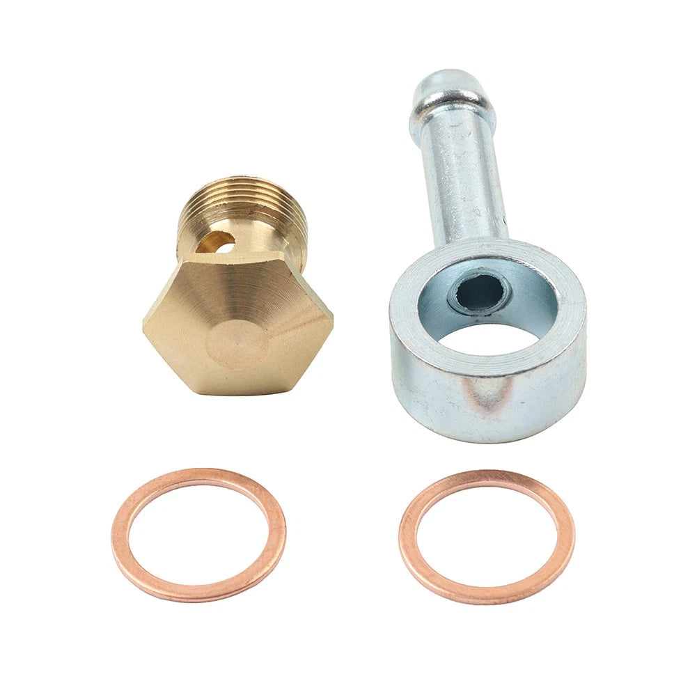 Banjo Fuel Bowl Inlet Fitting Swivel Barb for Universal Applications (9/16-24)