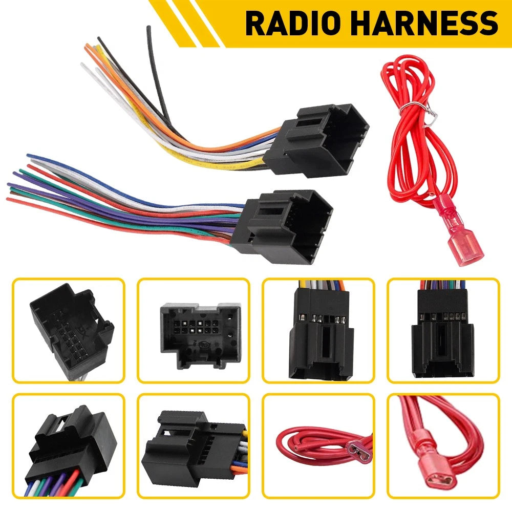 Car Radio Stereo Wiring Harness Adapter for Chevrolet Tahoe Suburban (2007–2014)