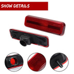 Set of 4 Amber Front Red Rear Side Marker Light Lenses for Plymouth Turismo