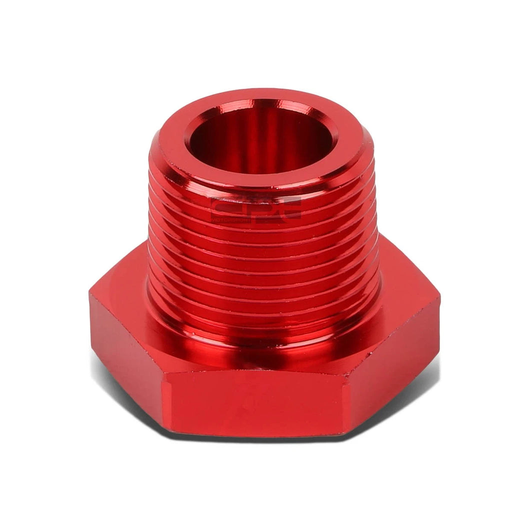 3/4"-14 Male to 1/4"-18 Female Red NPT Piping Thread Reducer Adapter Fitting