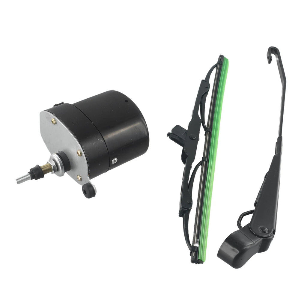 12V Wiper Motor with Blade for ATV UTV Tractors (Fishing, Caravan)