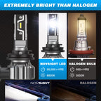 2X H11 LED Headlight Bulbs 6500K 10000LM 50W for