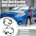 1 Pair ABS Sensor for Mitsubishi ASX (No. 4670A573/4670A574)