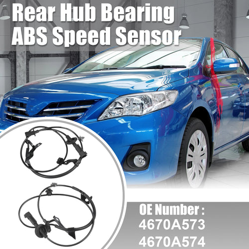 1 Pair ABS Sensor for Mitsubishi ASX (No. 4670A573/4670A574)
