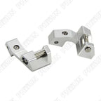 Motorbike Passenger Footrests Lowering Kit Silver for BMW R 1200 RT LC 1250 RT