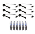 Denso Wire Set & Double Platinum Spark Plug Kit for Toyota Lexus V6