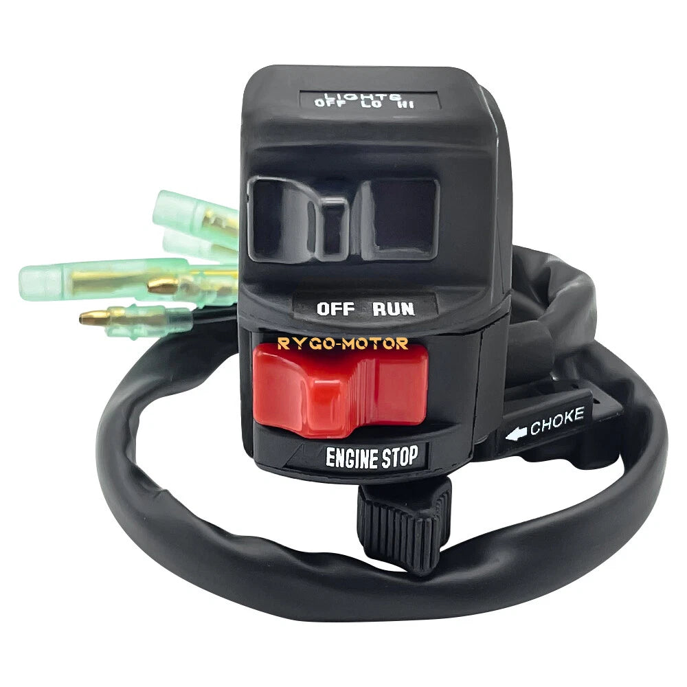Handlebar Switch Kill Stop Headlight for Kawasaki Mojave 250 KSF250 KFX250 (1988–2004)